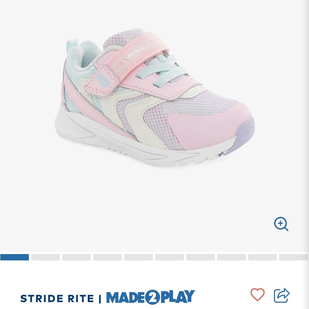 Stride rite made 2 play sneaker toddler size 5